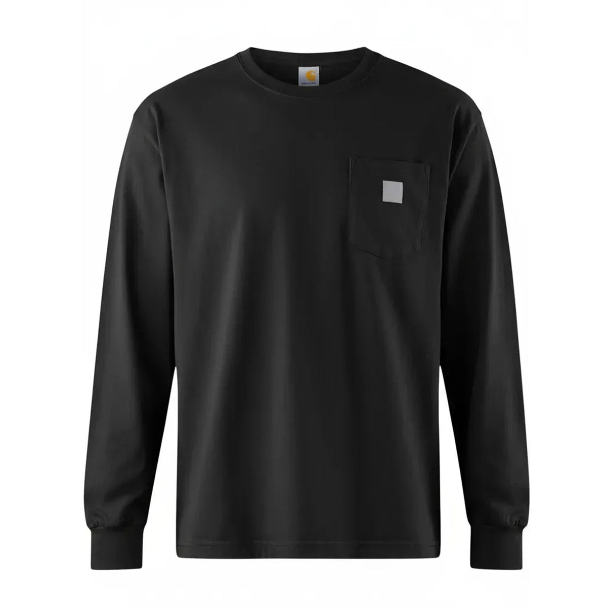 🔥Men's Heavyweight Long-Sleeve Pocket T-Shirt – Relaxed Fit Everyday Casual Tee | Big & Tall Available