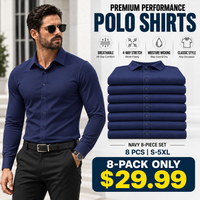 8-PACK Navy