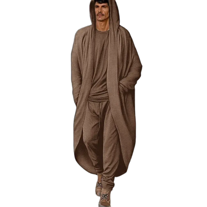 男士舒適靜奢風三件套
