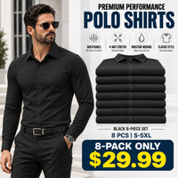 8-PACK Black