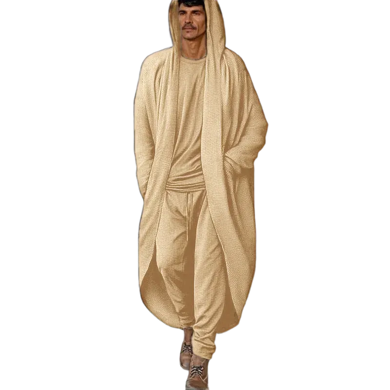 男士舒適靜奢風三件套